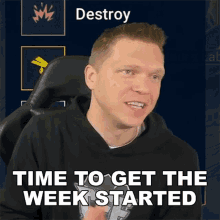 Time To Get The Week Started Chofly Elite GIF - Time To Get The Week Started Chofly Elite Start Your Week GIFs