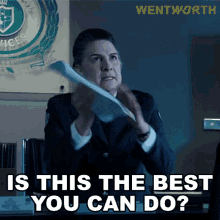 Is This The Best You Can Do Joan Ferguson GIF