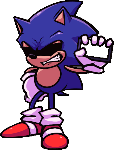 Piracy Sonic Right Pose Sticker - Piracy Sonic Right Pose Third Party Fnf Stickers