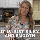 It Is Just Silky And Smooth Jill Dalton GIF - It Is Just Silky And Smooth Jill Dalton The Whole Food Plant Based Cooking Show GIFs