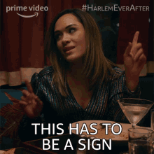 This Has To Be A Sign Quinn GIF - This Has To Be A Sign Quinn Harlem GIFs