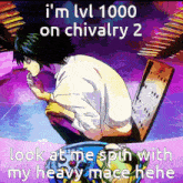 Chivalry 2 Mace GIF - Chivalry 2 Mace Death Note GIFs