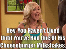 The Thundermans Cheeseburger Milkshake GIF - The Thundermans Cheeseburger Milkshake Cherry Seinfeld GIFs