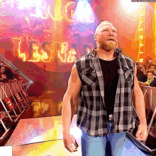 Brock Lesnar Entrance GIF