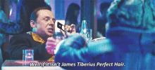 Star Trek James Tiberius GIF - Star Trek James Tiberius Perfect Hair GIFs
