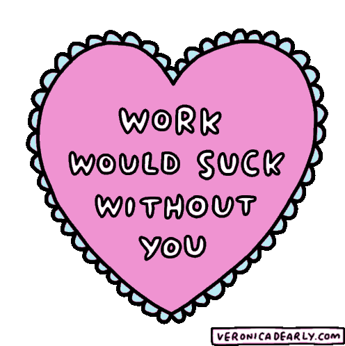 Work Would Suck Without You Work Sticker - Work Would Suck Without You Work Work Wife Stickers