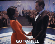 Go To Hell Disappointed GIF - Go To Hell Disappointed Sarcastic GIFs