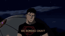 Superboy We Bonded GIF - Superboy We Bonded Friends GIFs