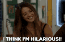 I Think Im Hilarious Funny GIF - I Think Im Hilarious Funny Thoughts GIFs