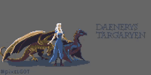 Daenerys Targaryen Pixel GIF - Daenerys Targaryen Pixel Mios GIFs