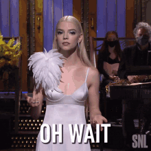 Oh Wait Its Kicking In Now Anya Taylor Joy GIF - Oh Wait Its Kicking In Now Anya Taylor Joy Saturday Night Live GIFs