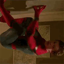 Peter Parker Spiderman GIF - Peter Parker Spiderman Close Door GIFs
