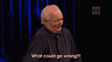What Could Possibly Go Wrong? GIF - Imrpovaganza Colin Mochrie Uhoh GIFs