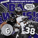 Baltimore Ravens (38) Vs. Detroit Lions (6) Post Game GIF