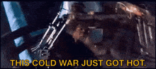 Lost In Space This Cold War Just Got Hot GIF - Lost In Space This Cold War Just Got Hot Cold War GIFs