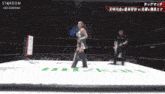a woman in a wrestling ring with #stardom on the bottom right