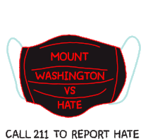 Mount Washington Vs Hate Sticker