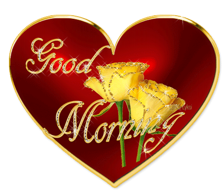 Good Morning Love Sticker - Good Morning Love Heart Stickers