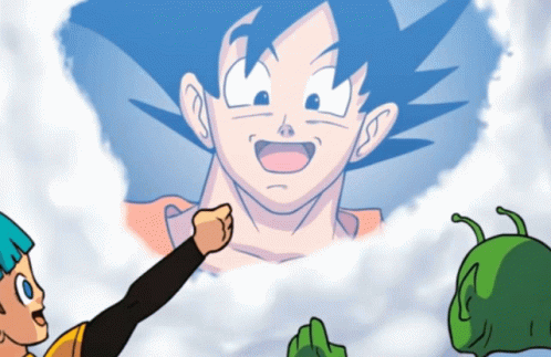 Funny gif meme thing with Dbz and civil war