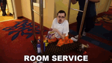 Room Service Throw GIF - Room Service Throw Snack GIFs
