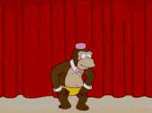 Monkey Simpsons GIF - Monkey Simpsons GIFs