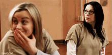 Lol What GIF - Oitnb Snicker Laugh GIFs