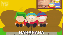 Hahahaha Stan Marsh GIF - Hahahaha Stan Marsh Eric Cartman GIFs