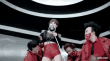 seo in young singer red clothes red kpop