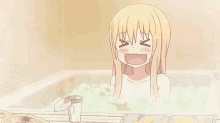 Anime Kawaii GIF - Anime Kawaii Bath GIFs