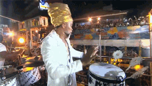 Tambor Carlinhos Brown GIF - Tambor Carlinhos Brown Carnaval GIFs