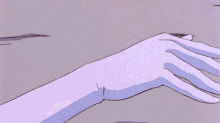 a girl in a sailor suit is holding a lightning bolt in her hand