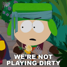 Were Not Playing Dirty Kyle Broflovski GIF - Were Not Playing Dirty Kyle Broflovski South Park GIFs
