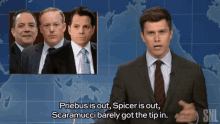 Priebus Is Out Spicer Is Out GIF - Priebus Is Out Spicer Is Out Scaramucci Barely Got The Tip In GIFs
