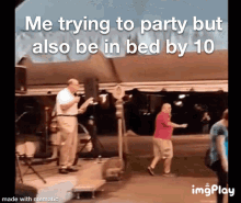 Me Trying To Party Be In Bed By10 GIF - Me Trying To Party Be In Bed By10 Old Lady GIFs