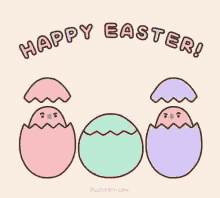 Happy Easter Hello GIF - Happy Easter Hello Easter Eggs GIFs