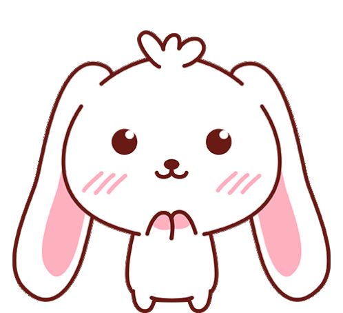 Sweet Rabbit Sticker - Sweet Rabbit Heart Stickers