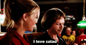 I Love Salad Vegetarian GIF - I Love Salad Vegetarian Vegan GIFs