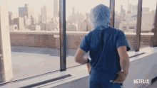 Look Out The Window Lenox Hill GIF - Look Out The Window Lenox Hill Thinking GIFs