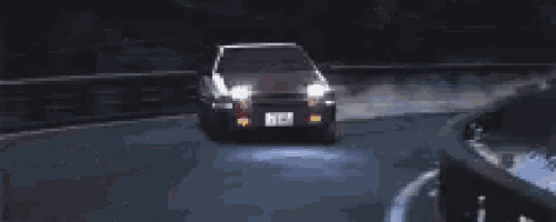 Initial D #initiald #ae86 #anime #manga