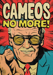 Stan Lee Comics GIF - Stan Lee Comics Cameos No More GIFs