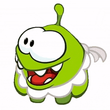 what om nom cut the rope caught my attention huh