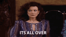 its all over julia sugarbaker dixie carter designing women the end