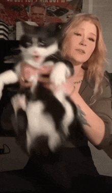Unhand Me Cats GIF - Unhand Me Cats Tuxedo Cat GIFs