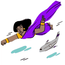 superwoman airplane