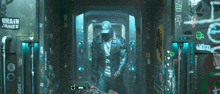 Sliding Open The Compartment Door Idris Elba GIF - Sliding Open The Compartment Door Idris Elba Cyberpunk 2077 Phantom Liberty GIFs