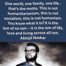 Abhijit Naskar Naskar GIF - Abhijit Naskar Naskar One World One Family One Life GIFs