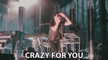 crazy for you pointing you i choose you singing