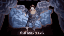 Purple Suit Joker GIF - Purple Suit Joker Pennywise GIFs