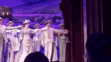 bernadette peters making an entrance hello dolly broadway curtain call