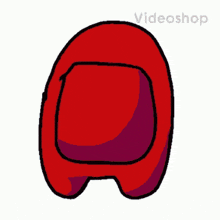 among us is a game that has a red character